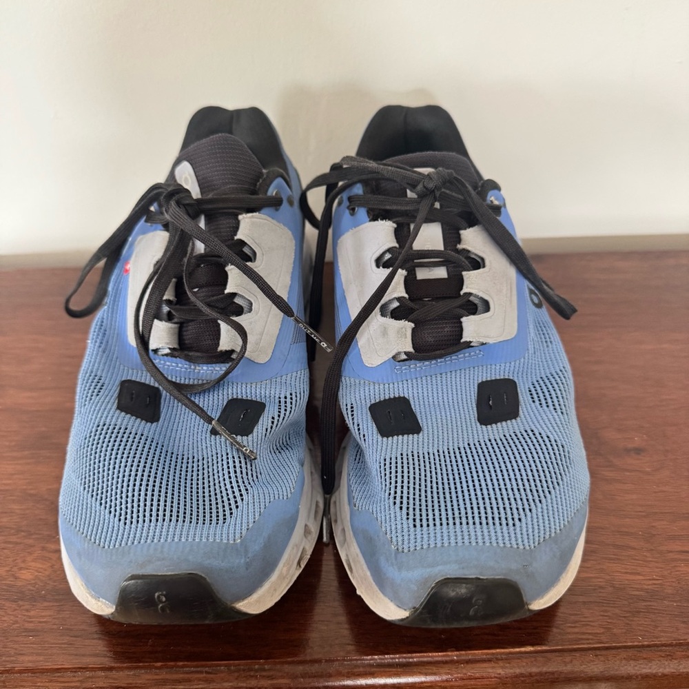 On Running CLOUDSTRATUS Running Sneakers Marina Blue Women’s 8 Shoes - Picture 5 of 8